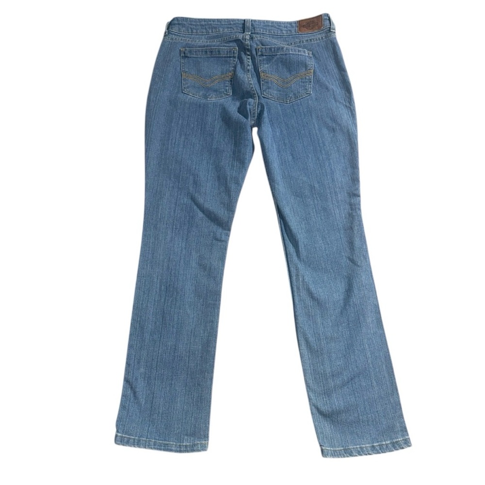 Harley Davidson Women’s Blue Straight Leg Mid-Rise Jeans Size 28 - Picture 4 of 8